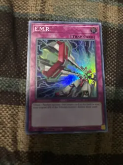 YuGiOh! - E.M.R. BLVO-EN078 Super Rare 1at Edition Near Mint Blazing Vortex - Image 1