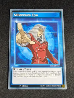 Yugioh - Millennium Eye SS01-ENCS3 1st Edition Common NM - Image 1