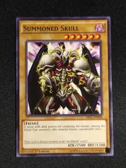 Yugioh - Summoned Skull MIL1-EN028 1st Edition Common NM - Image 1