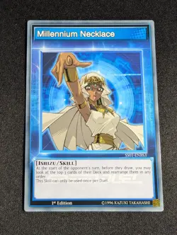Yugioh - Millennium Necklace SS01-ENBS3 1st Edition Common NM - Image 1