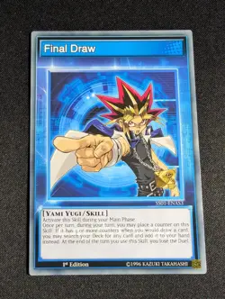 Yugioh - Final Draw SS01-ENAS3 1st Edition Common NM - Image 1