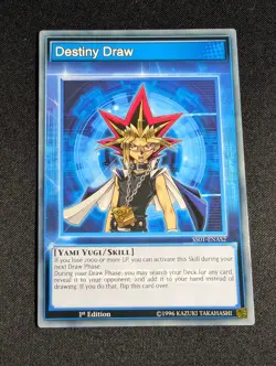 Yugioh - Destiny Draw SS01-ENAS2 1st Edition Common NM - Image 1