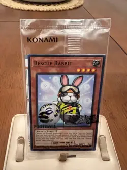 Yugioh Rescue Rabbit EFootball Promo EFC1-EN001 Neymar Jr 2025 Collaboration - Image 1