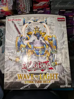 Yugioh - Wave of Light Structure Deck 1st Edition Display New Sealed - Image 3