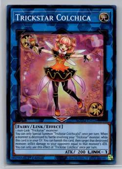 Yugioh! - Trickstar Colchica MZTM-EN028 - Super Rare - 1st Ed - NM/M - Image 1