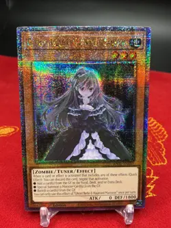 Ghost Belle & Haunted Mansion Quarter Century Secret Rare Yugioh RA01-EN011 LP - Image 1