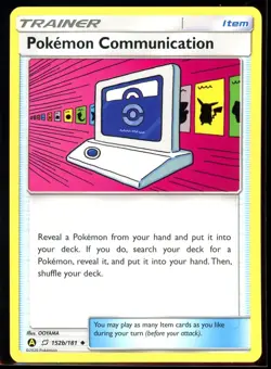 2019 Sun & Moon - Team Up Pokemon Communication #152B Non Holo Pokemon Card - Image 1