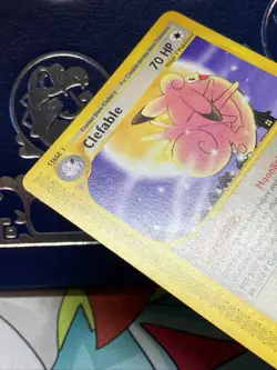 Clefable 41/165 LP Non Holo Rare Full Moon Art Expedition Base Set Pokemon Card - Image 5