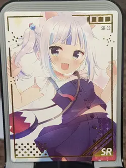 Gawr Gura Dreamland Spirits Goddess Story Card Anime SR SR-32 - Image 1