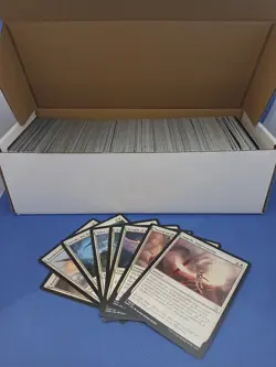 500 Magic the Gathering MTG Cards - White Bulk Lot - Commons & Uncommons - NM/LP - Image 1
