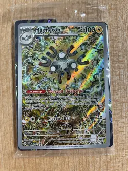 NEW Pokemon Magneton 159 Black Star Promo SVP Illustration Rare Holo Card - Image 2