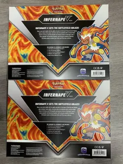 Pokemon TCG Infernape V Box Trading Card Game New Sealed 2 Pack Lot - Image 2