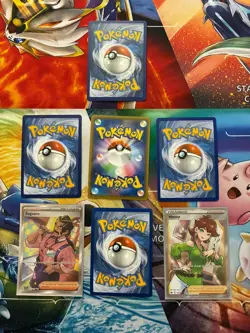 Pokemon Card Full Art Alt Art Fire Aroma Lady - Image 2