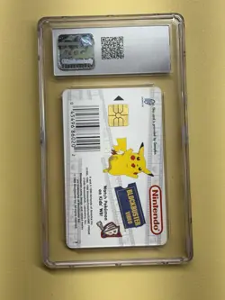 1999 Pokemon Snap Bulbasaur Smart Card Blockbuster Video Nintendo CGC 8.5 - Image 2