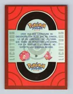 Lickitung 108 South America (Peru) Pokedex Out of Print NM/LP Pokemon Card - Image 2
