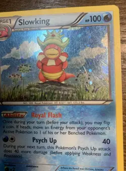 Slowking 21/122 Pokemon TCG Holo Pokemon Card XY Breakpoint Rare - Image 3