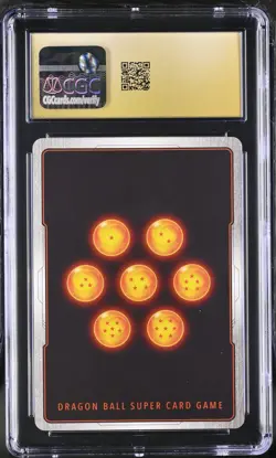 CGC Pristine 10 DBS Card Game Gohan Bursting Rage BT22-138 Critical Blow SCR - Image 2