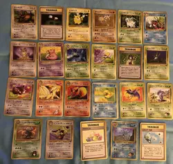 Vintage Pokemon Card Lot Japanese - Image 1