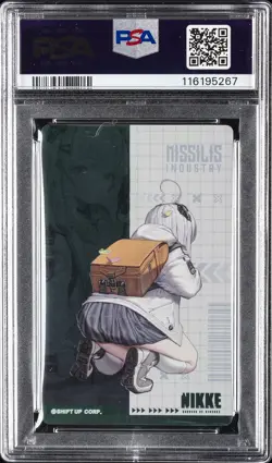 2023 GODDESS OF VICTORY: NIKKE GUN GIRL METAL CARD COLLECTION ADMI PSA 9 - Image 2