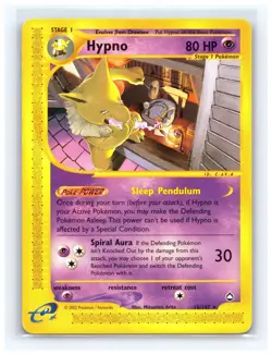💥 Hypno # 16/147 - AQUAPOLIS - Pokemon 2002 Vintage Card - Non Holo Foil - Image 1