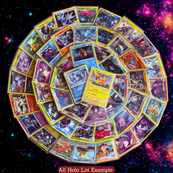Pokemon Card Bulk Lot of 50 HOLO/Reverse HOLOS + 2 Ultra R’s: V/VMAX/EX/RAD RARE - Image 5