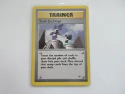 Trash Exchange Gym Heroes Pokemon Card LP - Image 1