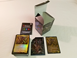 MTG Warhammer 40k Tyranid Swarm Commander Precon Deck (two cards different) - Image 1