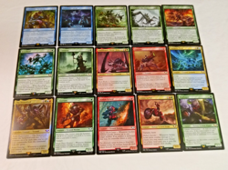 MTG Warhammer 40k Tyranid Swarm Commander Precon Deck (two cards different) - Image 3