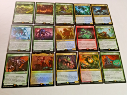 MTG Warhammer 40k Tyranid Swarm Commander Precon Deck (two cards different) - Image 4