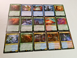 MTG Warhammer 40k Tyranid Swarm Commander Precon Deck (two cards different) - Image 5