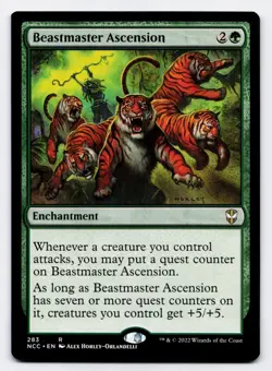 Beastmaster Ascension [283] NCC Rare Non-Foil [MTG Card English] - Image 1