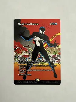 MTG Borderless Alt. Art Mystic Confluence x1 Mythic Spider-Man NM-M - Image 1