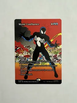 MTG Borderless Alt. Art Mystic Confluence x1 Mythic Spider-Man NM-M - Image 3