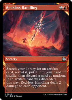 Reckless Handling (Showcase 69) FOIL March of the Machine: The Aftermath NM - Image 1