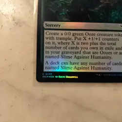 Slime Against Humanity (0177) Murders at Karlov Manor Foil - Image 3