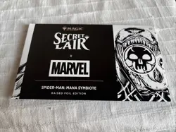 SECRET LAIR X MARVEL'S SPIDER-MAN: MANA SYMBIOTE RAISED FOIL EDITION SEALED PACK - Image 1