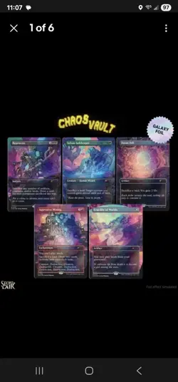 Secret Lair Alien Auroras GALAXY FOIL Sealed Secret Lair Chaos Vault SHIPS FAST - Image 1