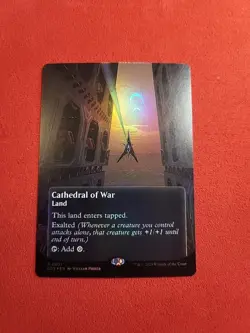 Cathedral of War (0051) (Borderless) Edge of Eternities: Stellar Sights Foil 51 - Image 1