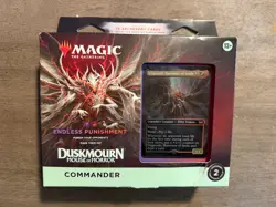 Magic THE GATHERING ENDLESS PUNISHMENT DUSKMOURN HOUSE OF HORROR COMMANDER DECK - Image 1