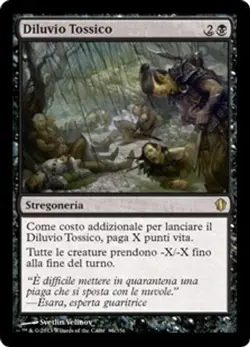 MTG Toxic Deluge -Commander 2013 - Excellent - Image 1