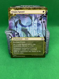 MTG Utopia Sprawl (Enchanting Tales), Near Mint WOT #63 - Image 1