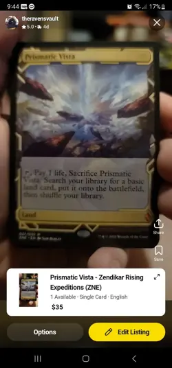 Prismatic Vista - Zendikar Rising Expeditions (ZNE) - Image 1