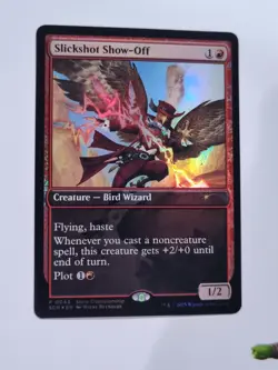 Slickshot Show Off - Foil -Store Championship Promo Outlaws of Thunder Junction - Image 1