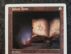 MTG Jalum Tome Fifth Edition Rare Premium MINT+ NEVER PLAYED (DS3D1D8) - Image 3