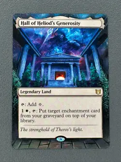 Hall of Heliod's Generosity MTG Wilds of Eldraine Hand Painted Full Altered Art - Image 1