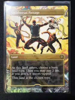Multiversal Passage Borderless MTG SPM Nm/M *ON HAND* - Image 1
