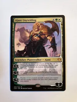 Ajani Unyielding - MTG Commander 2020 - NM - Image 1