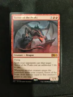 Terror of the Peaks M21 LP x1 MTG Magic: the Gathering - Image 1