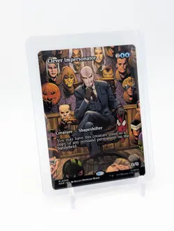 MTG - Clever Impersonator - Borderless Mythic #8 - Marvel Universe Eternal NM - Image 1