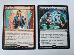 1x Gwen Stacy Behold Sinister Six MTG Marvel's Spider-Man NM Magic Regular - Image 1